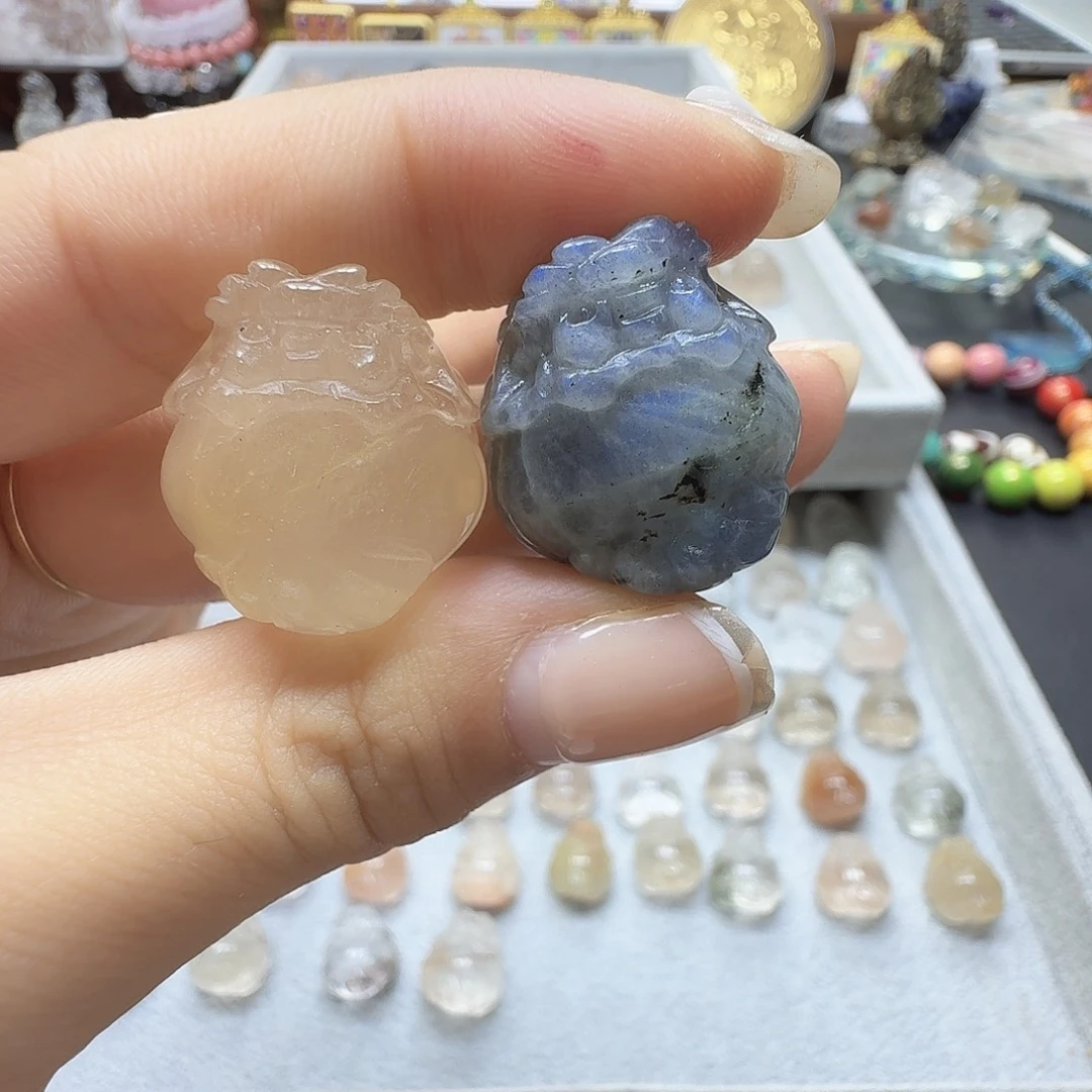 水晶珠宝半成品未镶嵌禧*手机链