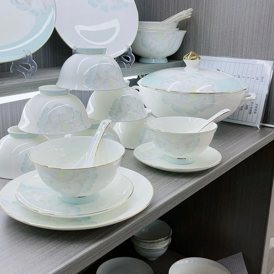 瓷深****技景德镇钻雅陶瓷餐具