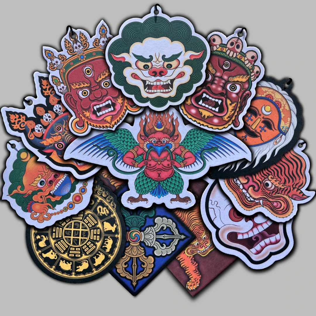 藏式车载香片香雅热文化（拍一发三个香片）