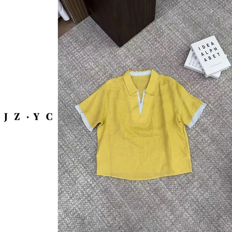 【洁子推荐】6136 百搭休闲短袖