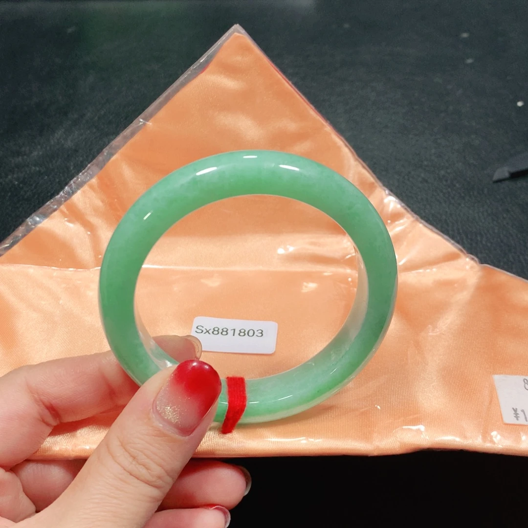 翡翠未镶嵌手镯Sx881803-03