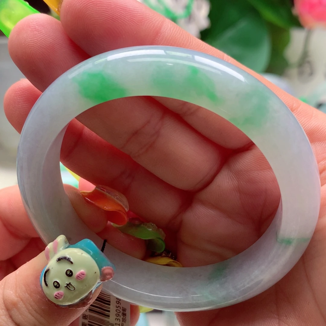 翡翠未镶嵌手镯天然翡翠手镯