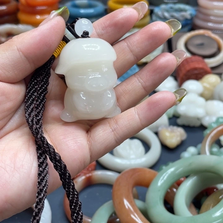 合金手链石英质玉
