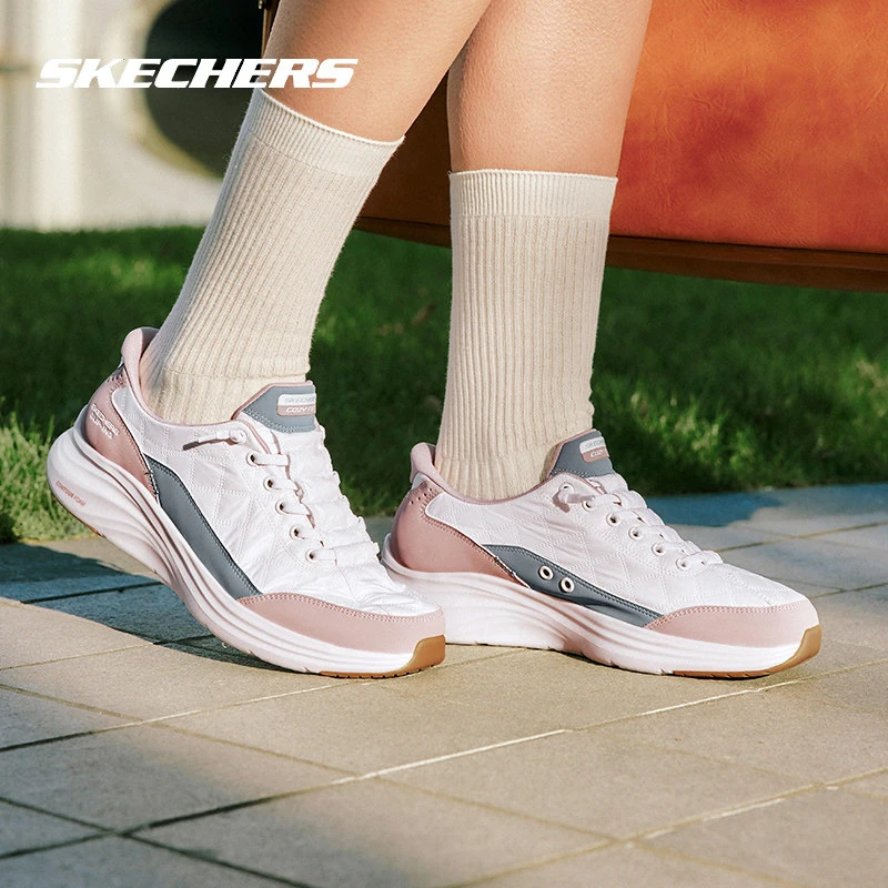 斯凯奇官方正品女鞋跑步鞋冬季轻便缓震跑鞋户外跑道训练运动鞋子