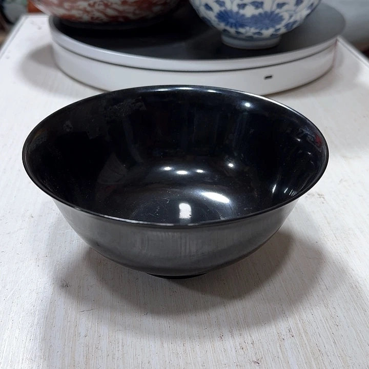 中*童黑釉瓷器精品好碗