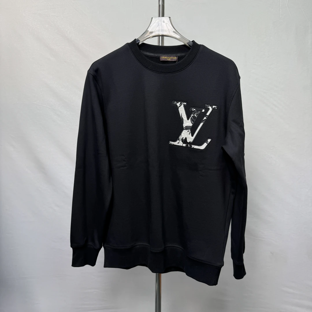 99新 LouisVuitton/路易威登 男士套头圆领卫衣 两色可选 tz6284