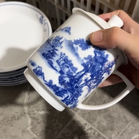 陶瓷办公杯一个陶瓷