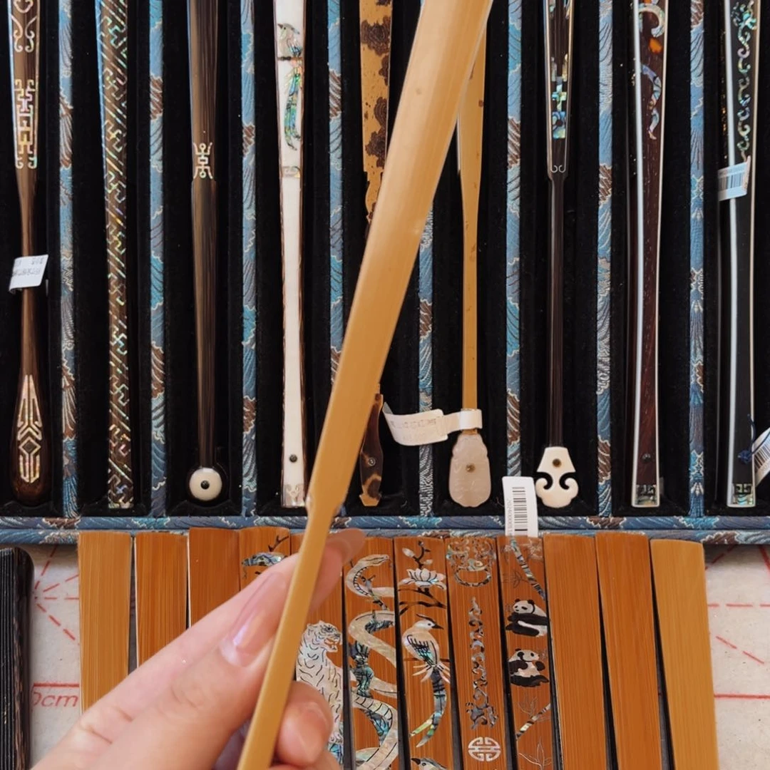 扇子手工制作文玩折扇