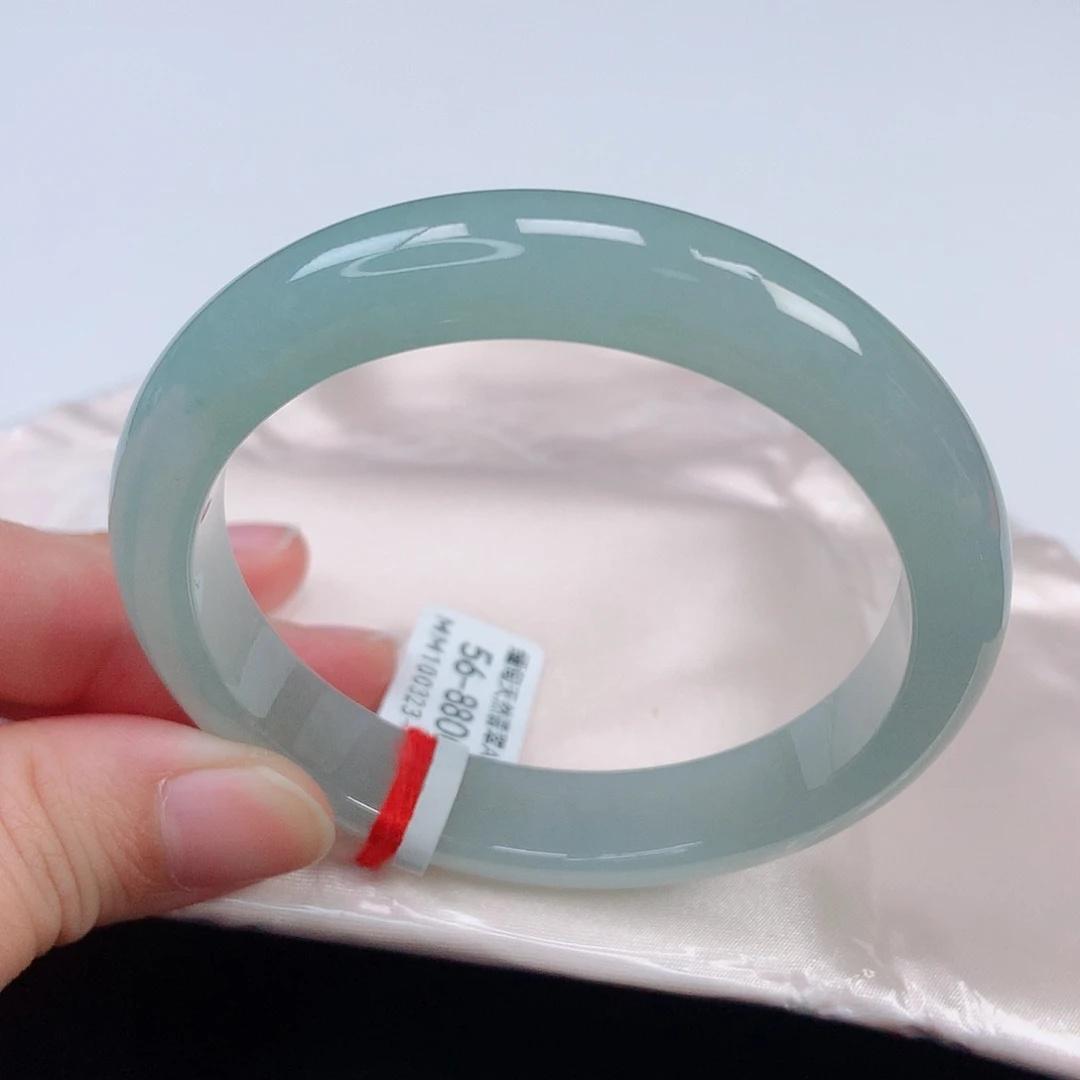 未镶嵌手镯翡翠56正圈