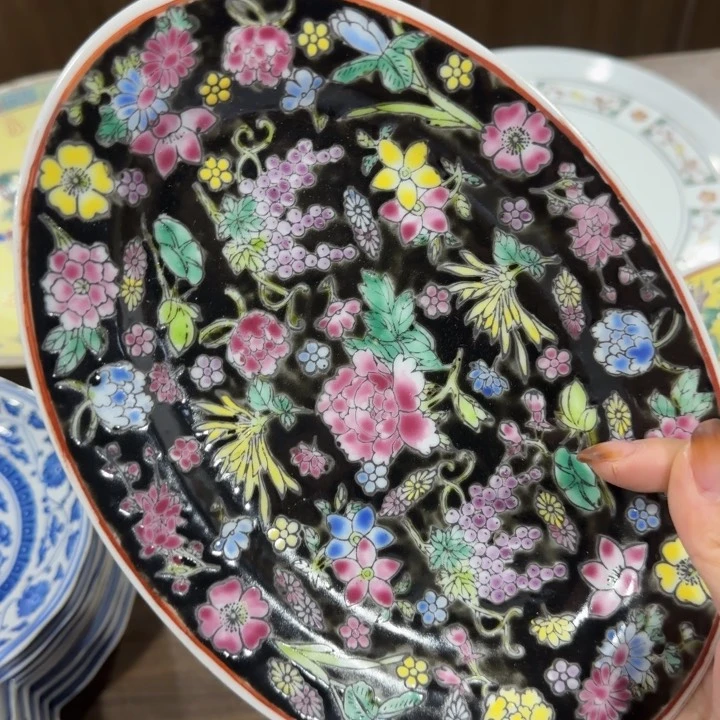 碟景德镇陶瓷艺术品