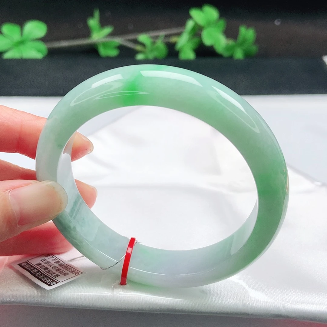 未镶嵌手镯翡翠59圈