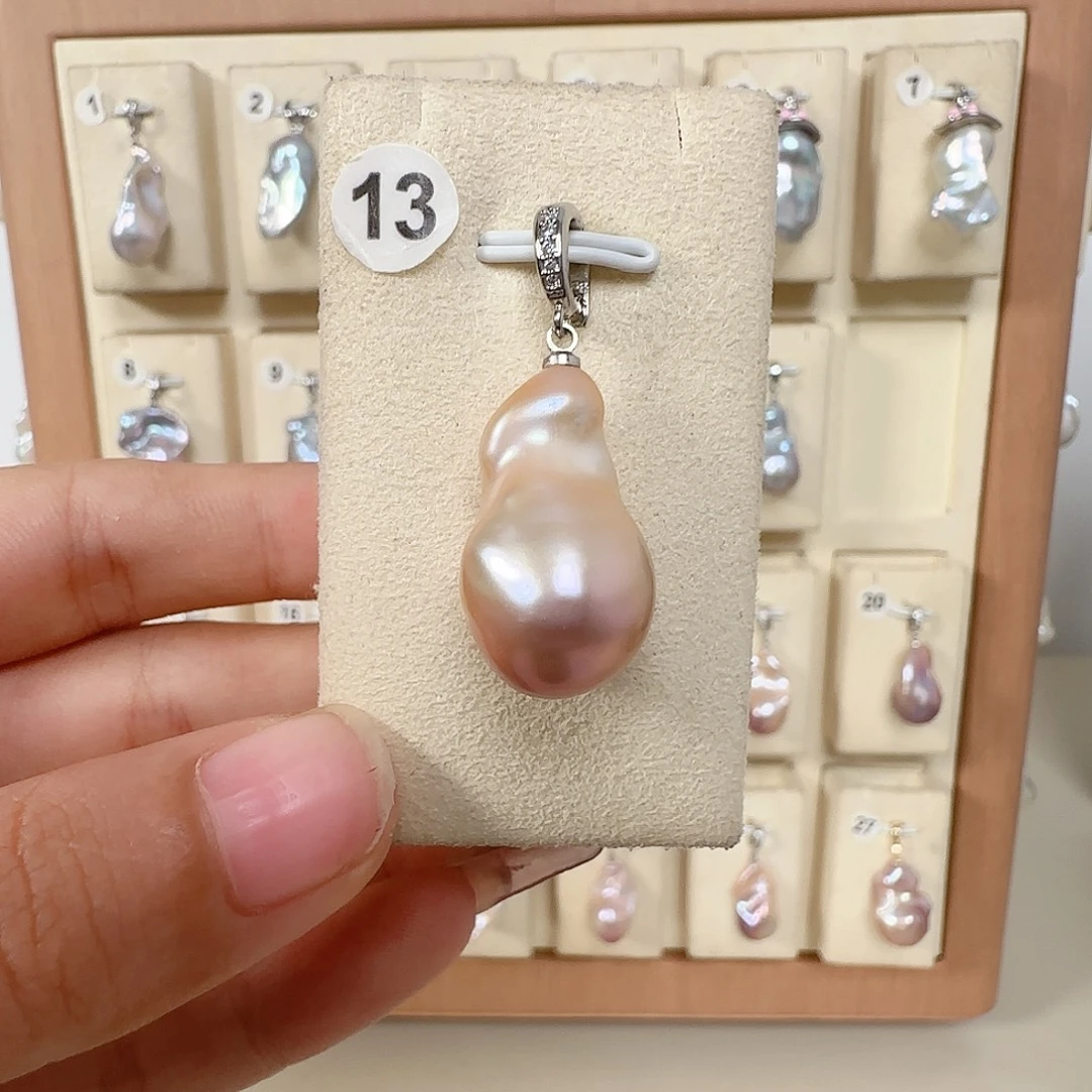 颈饰合金淡水珍珠