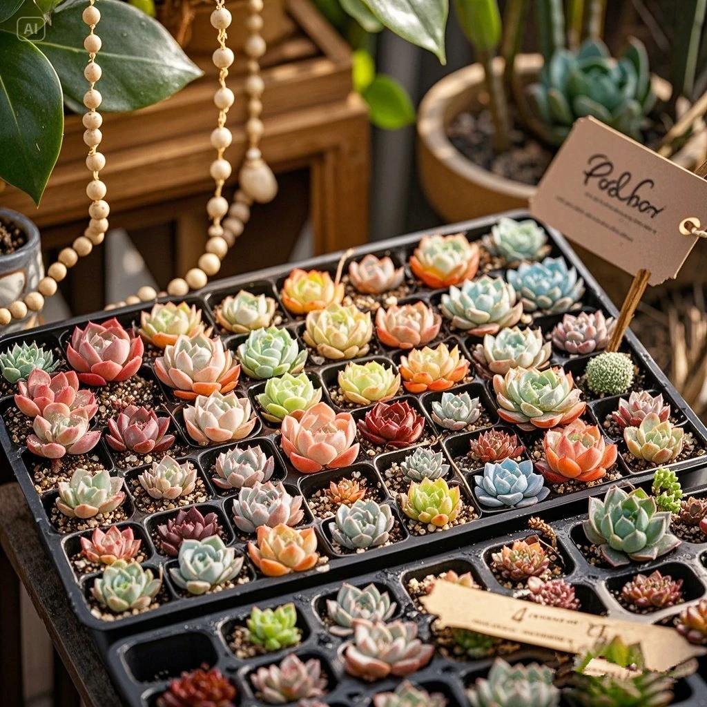 100-299号4cm【苗姑娘多肉园艺】云南多肉植物新手套餐绿植花卉直播