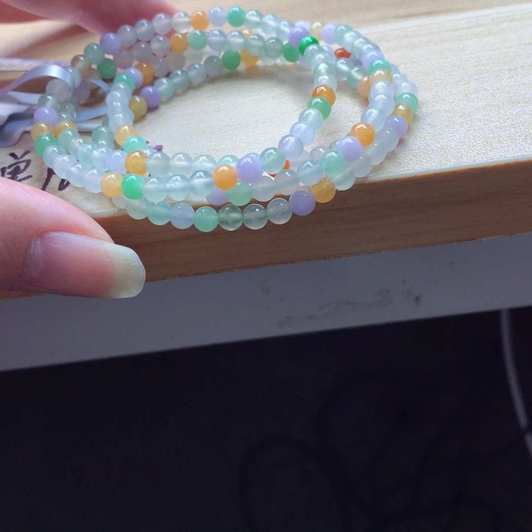 翡翠颈饰未镶嵌多样性发一条