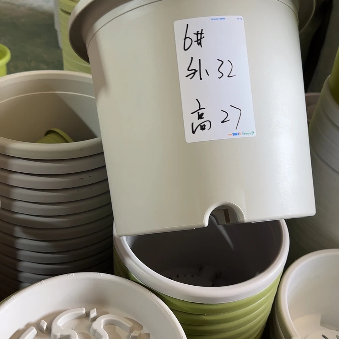 树脂四季6号带托3个军绿