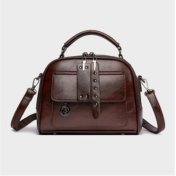 厂家直销女包手提小方包女士包包冬季新款中年妈妈包单肩斜跨包