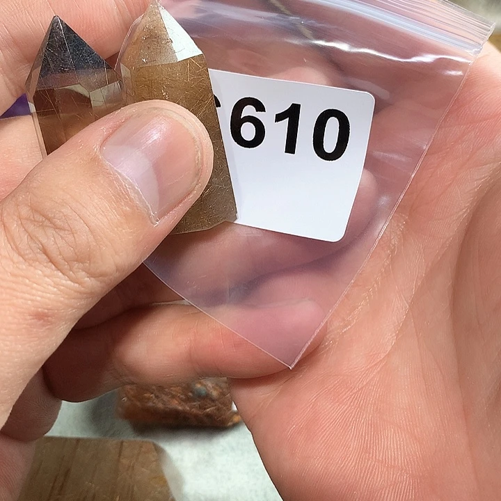 水晶天然水晶柱子C610未镶嵌婲**衩