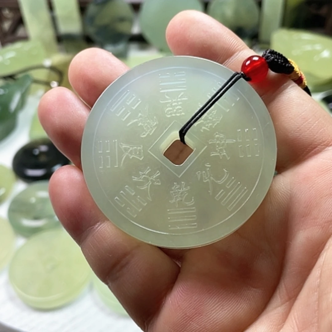 【闪购商品】岫玉未镶嵌挂件莫**忘