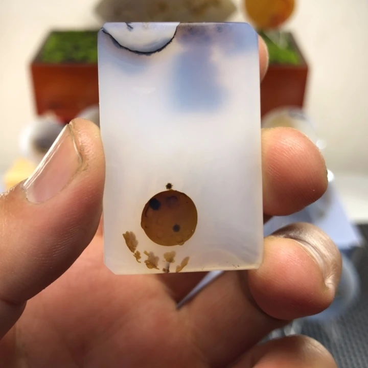 玛瑙/玉髓合金颈饰