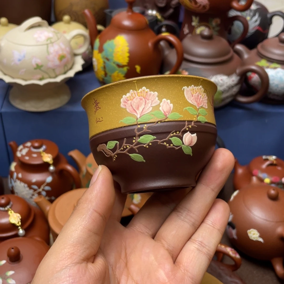 茶杯紫砂紫砂主人杯170cc