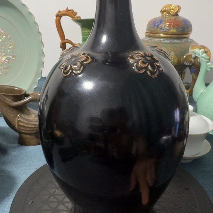 摆件飘*瓶瓷瓷瓷，漏漏漏！