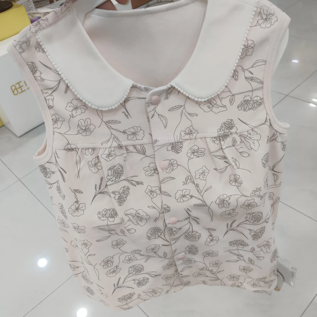 1840-3-154津贝婴儿棉双层马甲