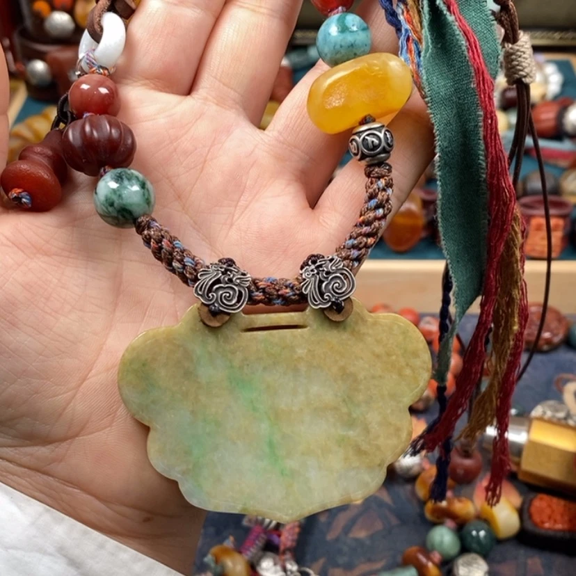 【闪购商品】翡翠颈饰未镶嵌项链