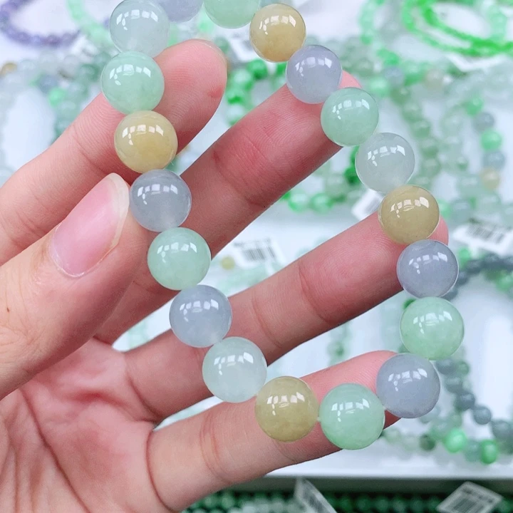 未镶嵌手链翡翠翡翠