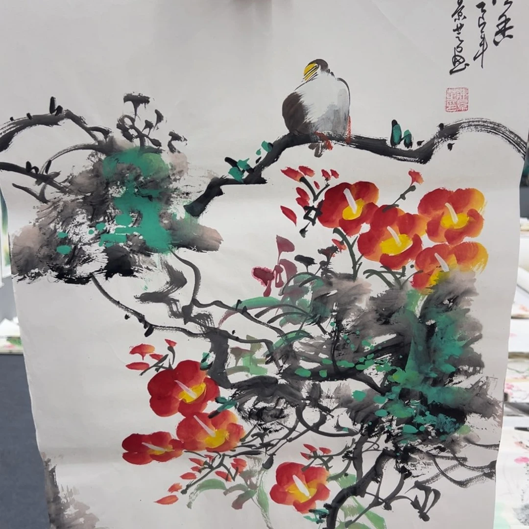 国画国画作品欣赏一下