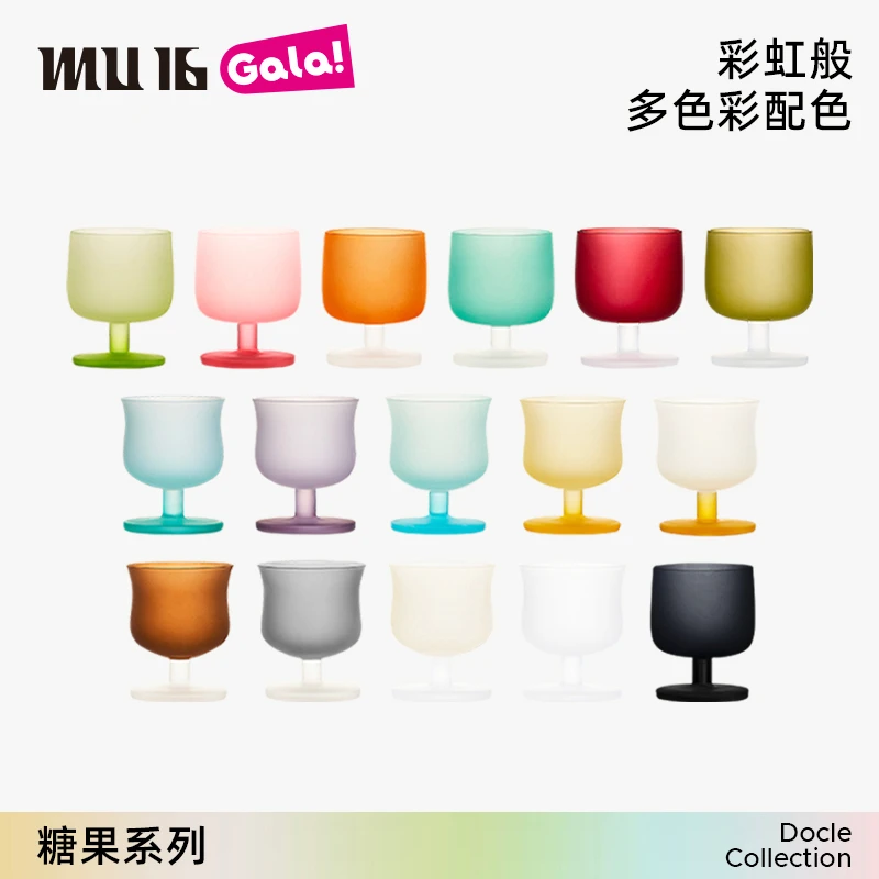 MU16【官方】糖果系列无铅水晶玻璃酒杯送闺蜜小众礼物