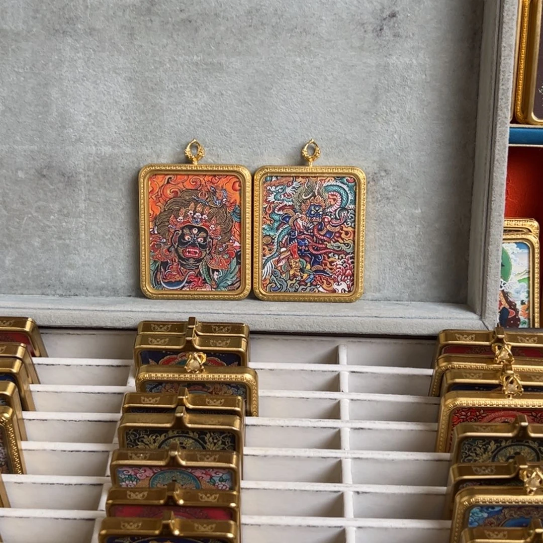 丶***言吊坠双面吊坠定制卡心