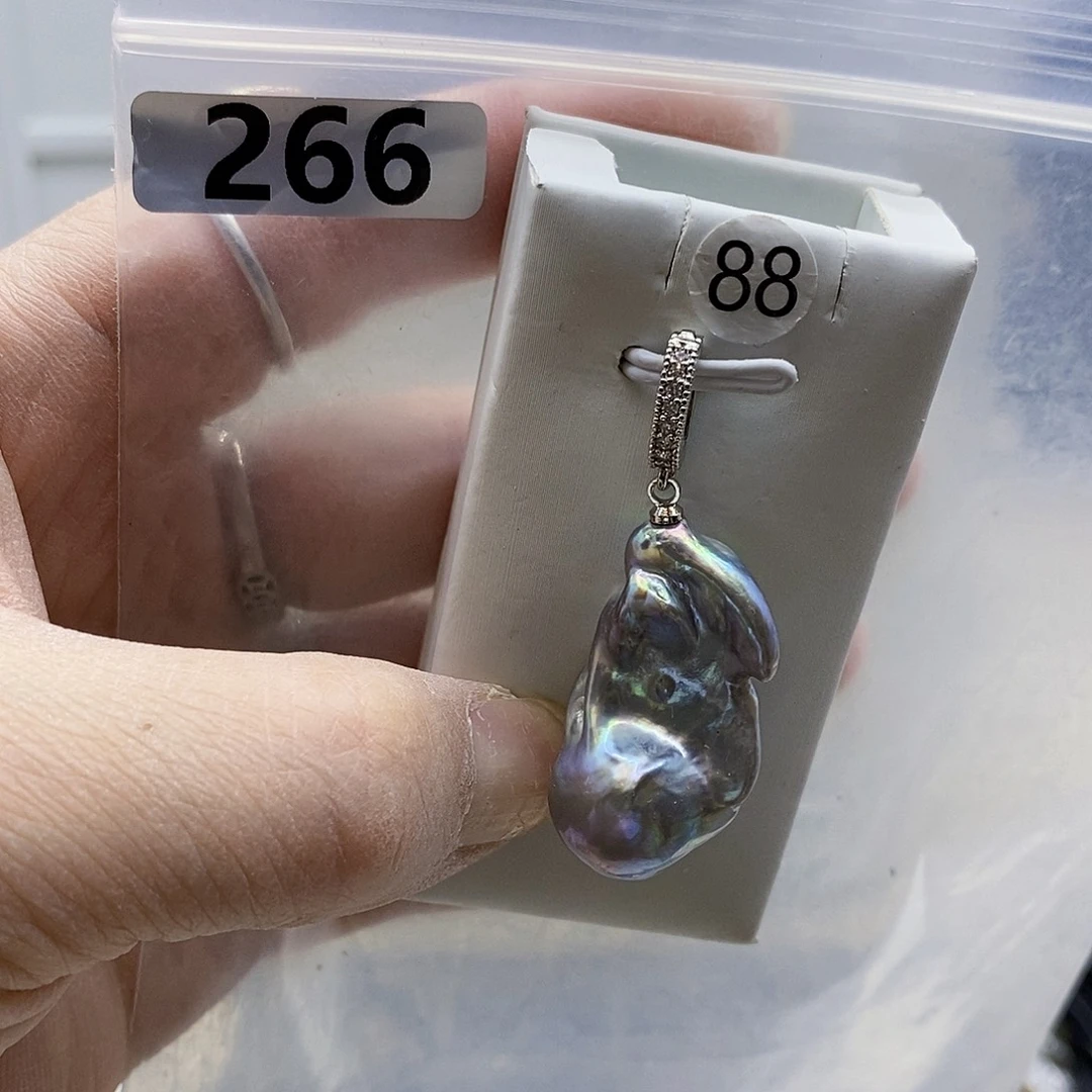 颈饰合金淡水珍珠