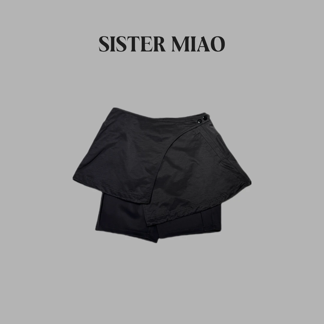 SISTER MIAO•设计感遮肉显瘦裙裤