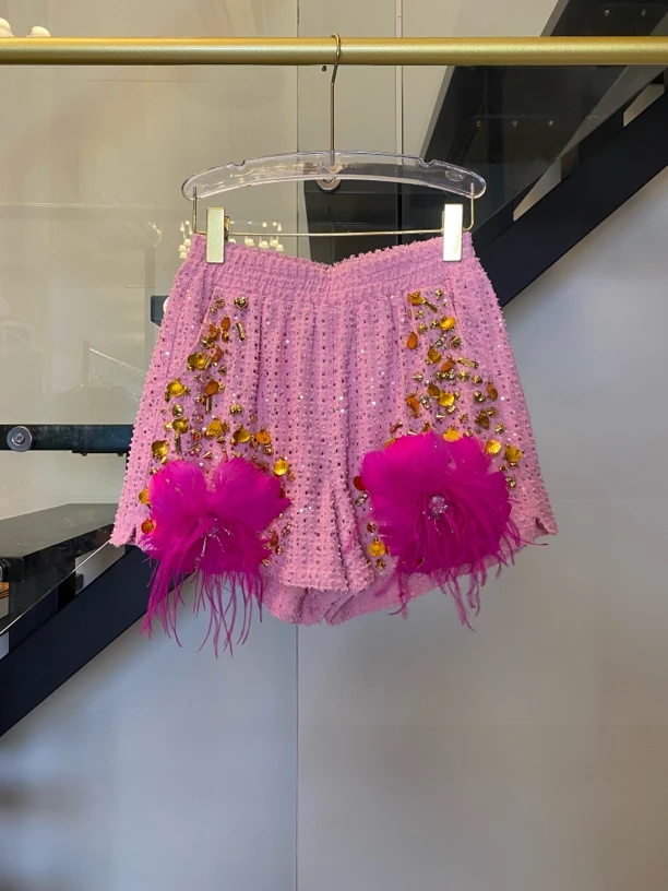 Dada设计款新款重工个性款休闲时尚百搭洋气短裤