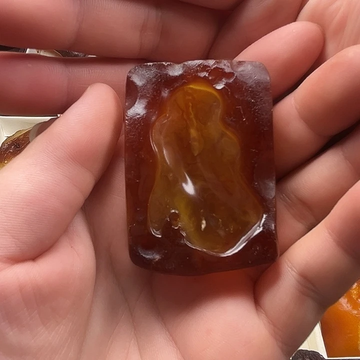 未镶嵌定制琥珀纯天然蜜蜡吊坠