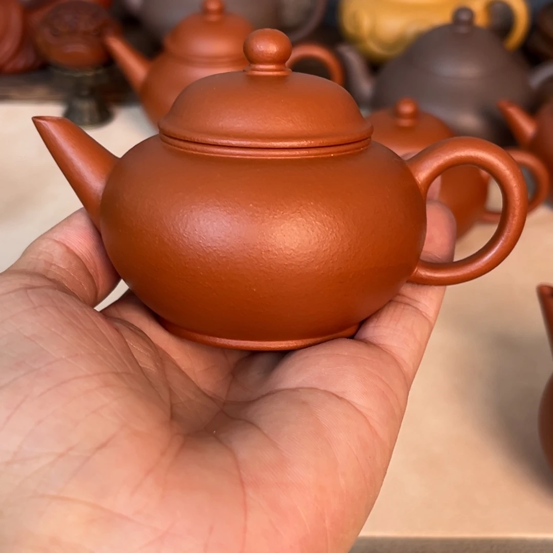 懒***治茶壶紫砂轻微微微微小问题110cc