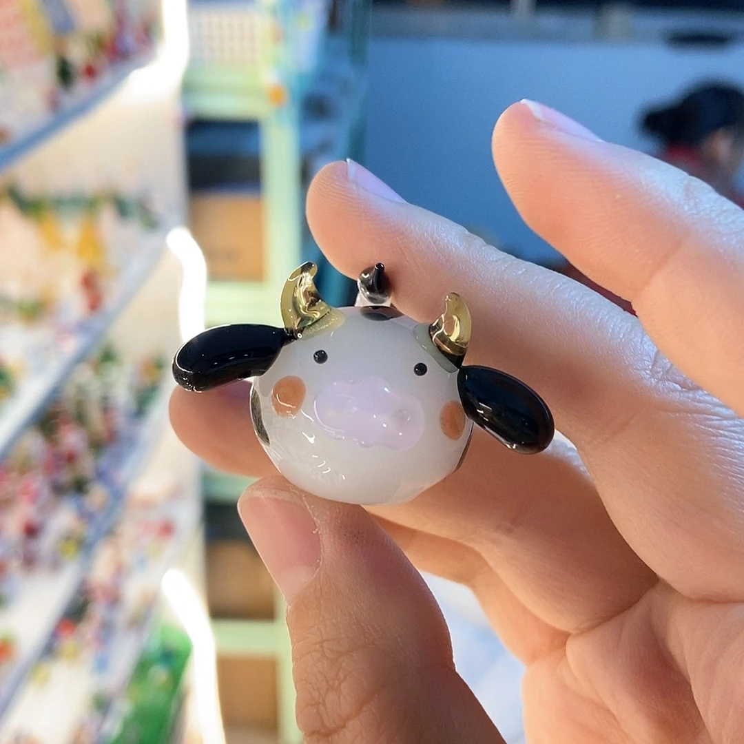 琉璃手工艺品牛头
