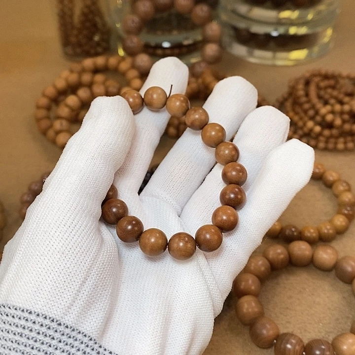 檀香木正区瑕疵印度迈索尔老山檀香10mm