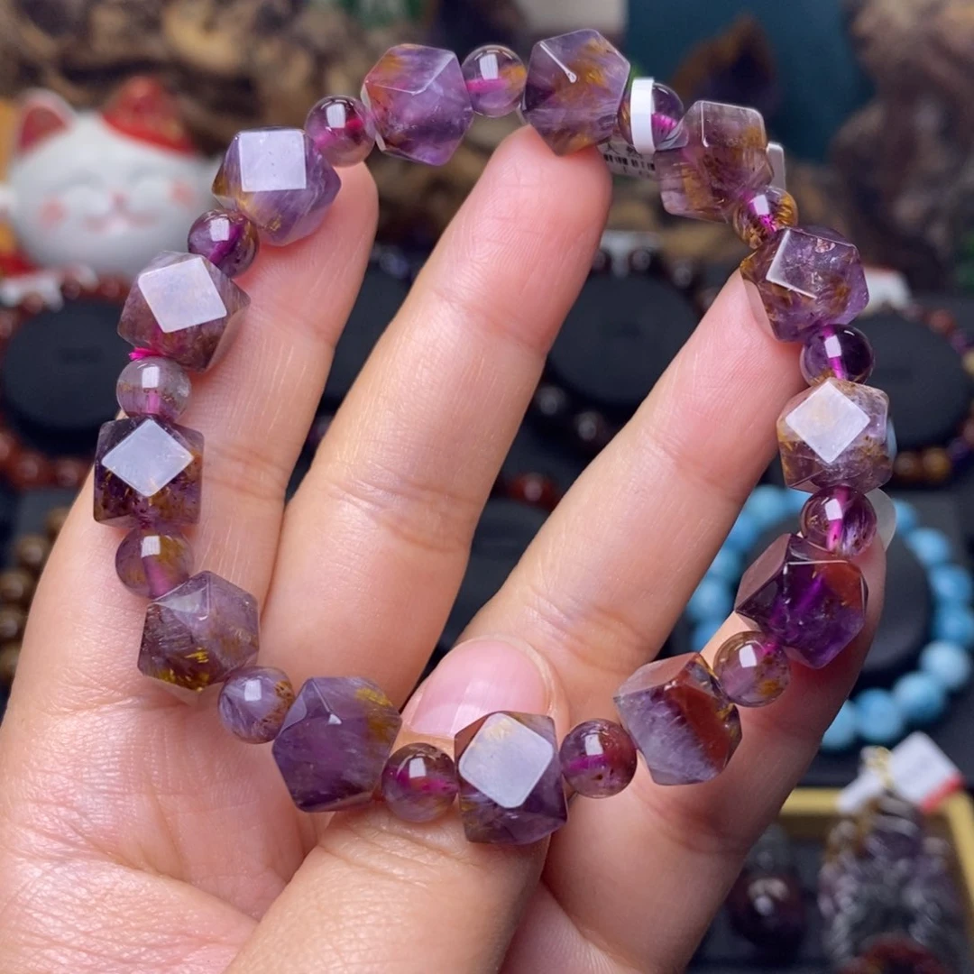 水晶A028极光八棱单圈未镶嵌