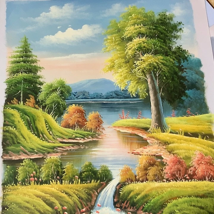 油画50*60手绘油画