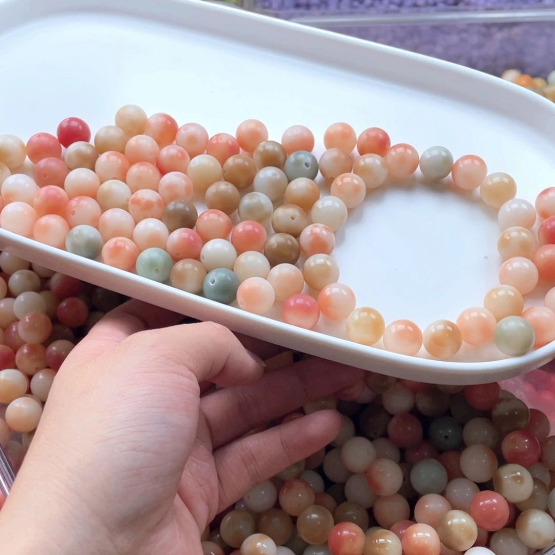 白玉菩提吊坠q/12mm/100+10k