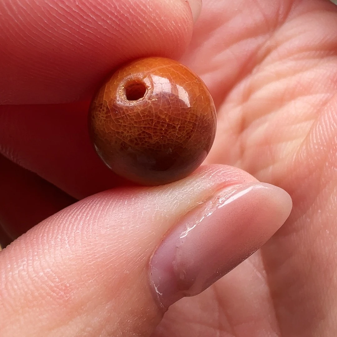 和田玉颈饰未镶嵌雨*风