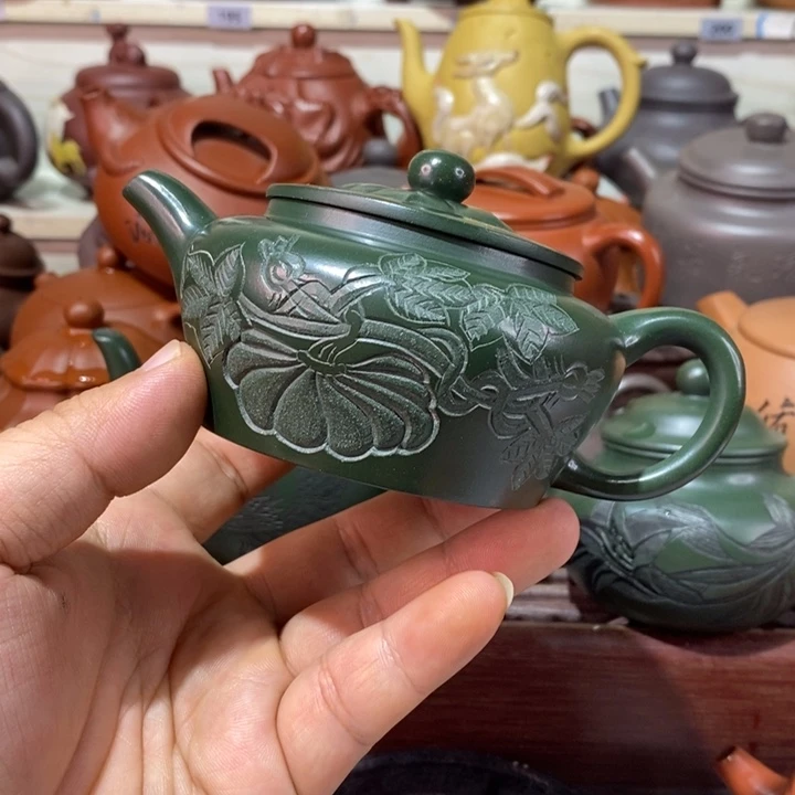 茶壶紫砂茗****馆精工制作