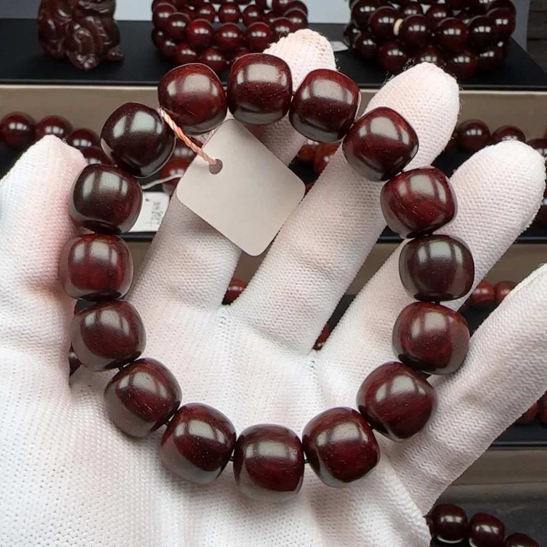 夜***色小叶紫檀手串/手链13✖️14