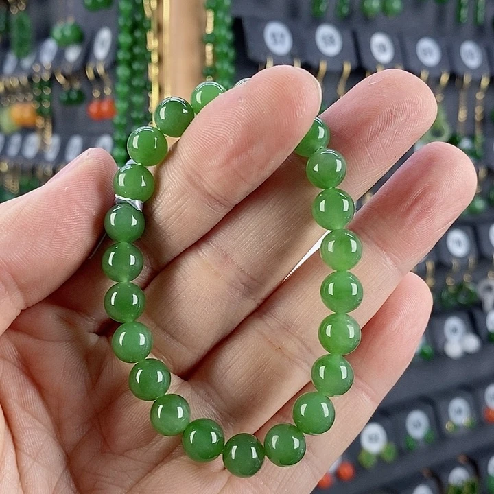 和田玉手串未镶嵌古****格