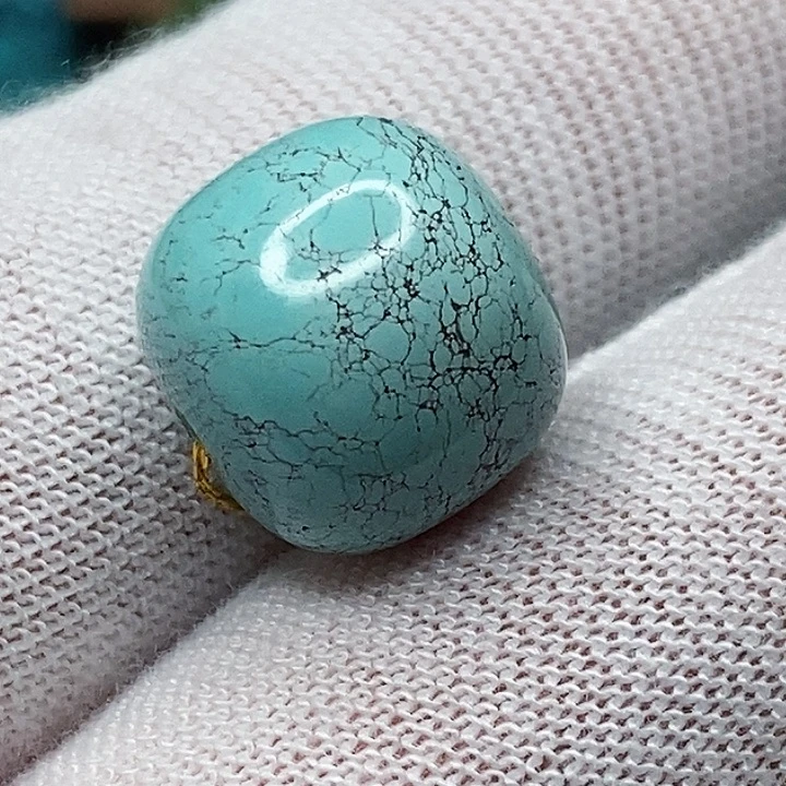 绿松石未镶嵌天然原矿 地大质检