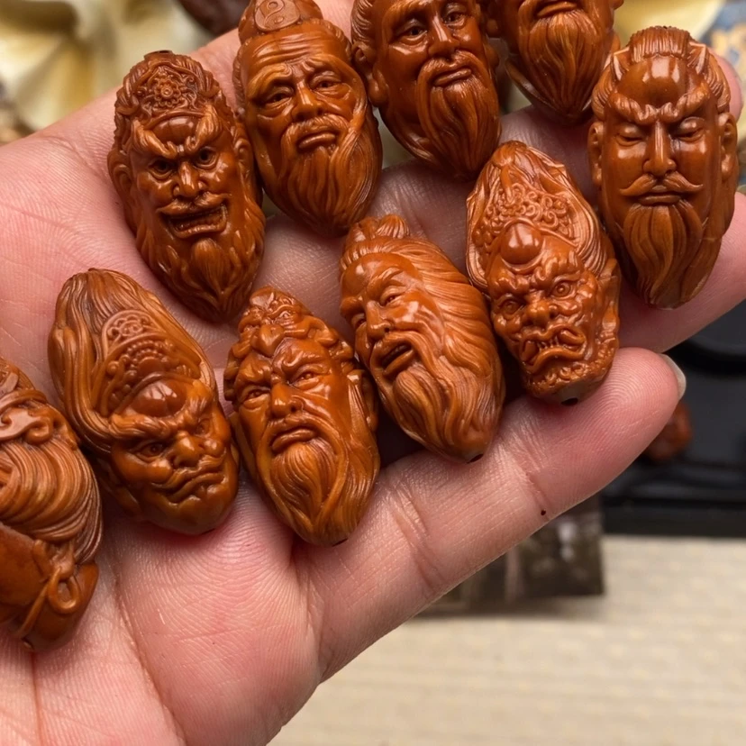 【闪购商品】橄榄核吊坠橄榄手工雕刻工艺