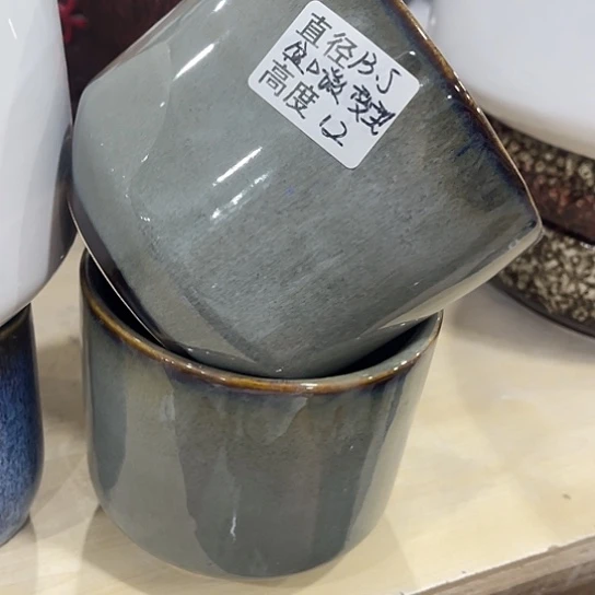 多肉绿植陶瓷花盆9.9包邮，有孔