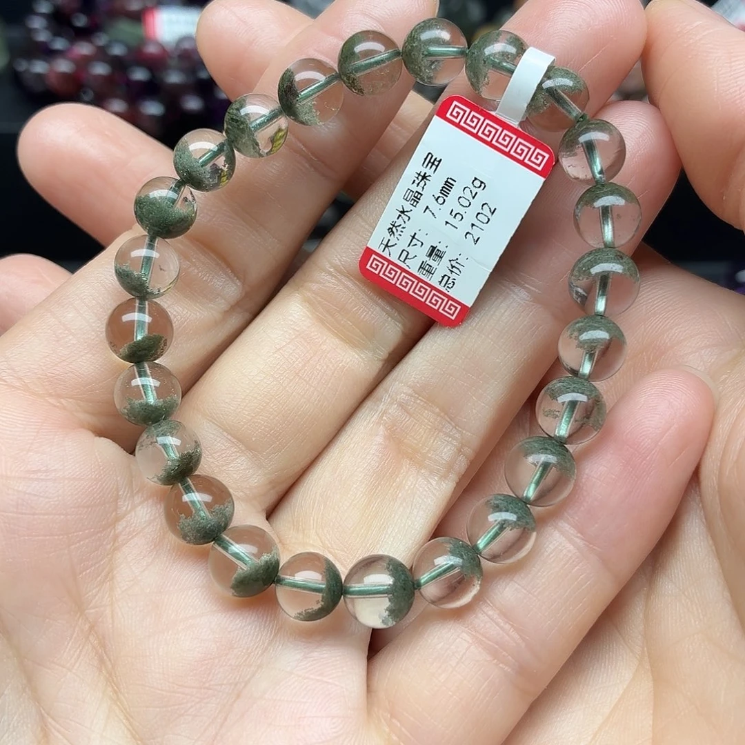 水晶手链未镶嵌天然水晶