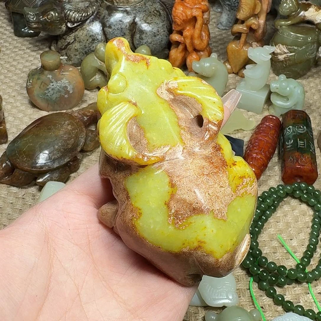 白玉菩提吊坠挂件